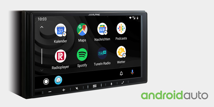Works with Android Auto