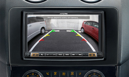 Mercedes ML/GL - Rear View Camera - INE-W720ML